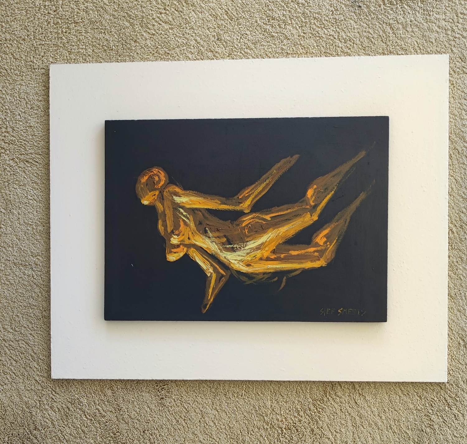 Sjef Smeets - Vallende vrouw kopen? Bied vanaf 50!