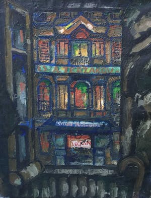 Gerard Huijsser - C4767-21, Standsgevel Parijs, Studio Montmartre kopen? Bied vanaf 50!