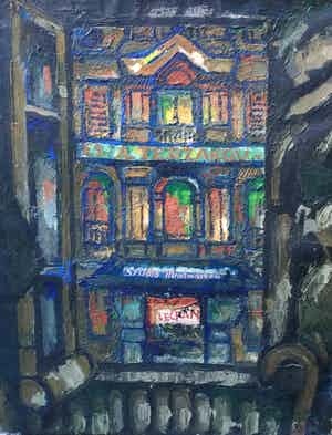 Gerard Huijsser - C4767-21, Standsgevel Parijs, Studio Montmartre verkocht voor € 50!