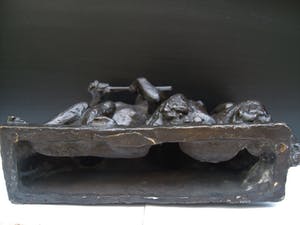 Brons (Onbekend) - "fluitspeler". kopen? Bied vanaf 135!