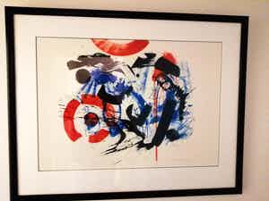Sam Middleton - abstract verkocht voor € 90!