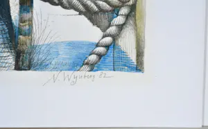 Nicolaas Wijnberg - Litho - Gesigneerd - 35x49 cm - 1982 kopen? Bied vanaf 55!