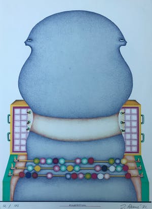 Jorg Reme - Mooie litho - Gesigneerd - 1971 - 12/175 kopen? Bied vanaf 45!