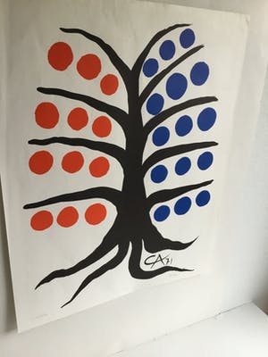 Alexander Calder - Happy Tree (38/150) - 1971 kopen? Bied vanaf 200!