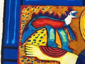 Clemens Briels - Zeefdruk. Snoring like dinosaurs at C. de C. kopen? Bied vanaf 90!