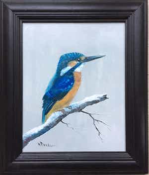 Henk Poeder - Ijsvogel verkocht voor € 80!