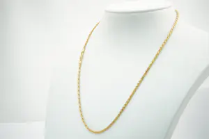 41 - Zo goed als nieuw - hoog gehalte -  22Krt geel-gouden Rope of Koord collier kopen? Bied vanaf 630!