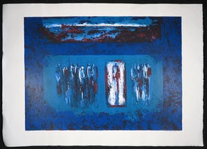 Mattie Schilders - Zeefdruk, Ochtend wandeling (Groot) kopen? Bied vanaf 1!