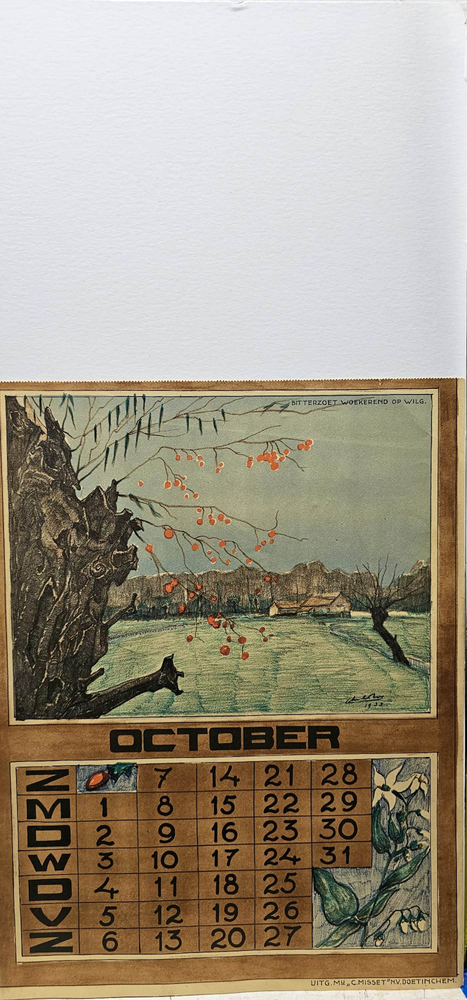 Chris Le Roy - Bitterzoet woekerend op wilg kopen? Bied vanaf 20!