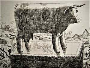 Herman Berserik - Karakteristiek Grafiek - Ets - zeer kleine oplage - potloodgesigneerd verkocht voor € 30!