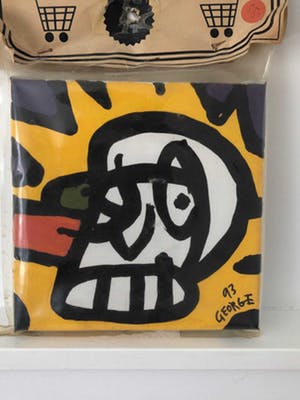 George Heidweiller - Portret van een Schedel kopen? Bied vanaf 20!