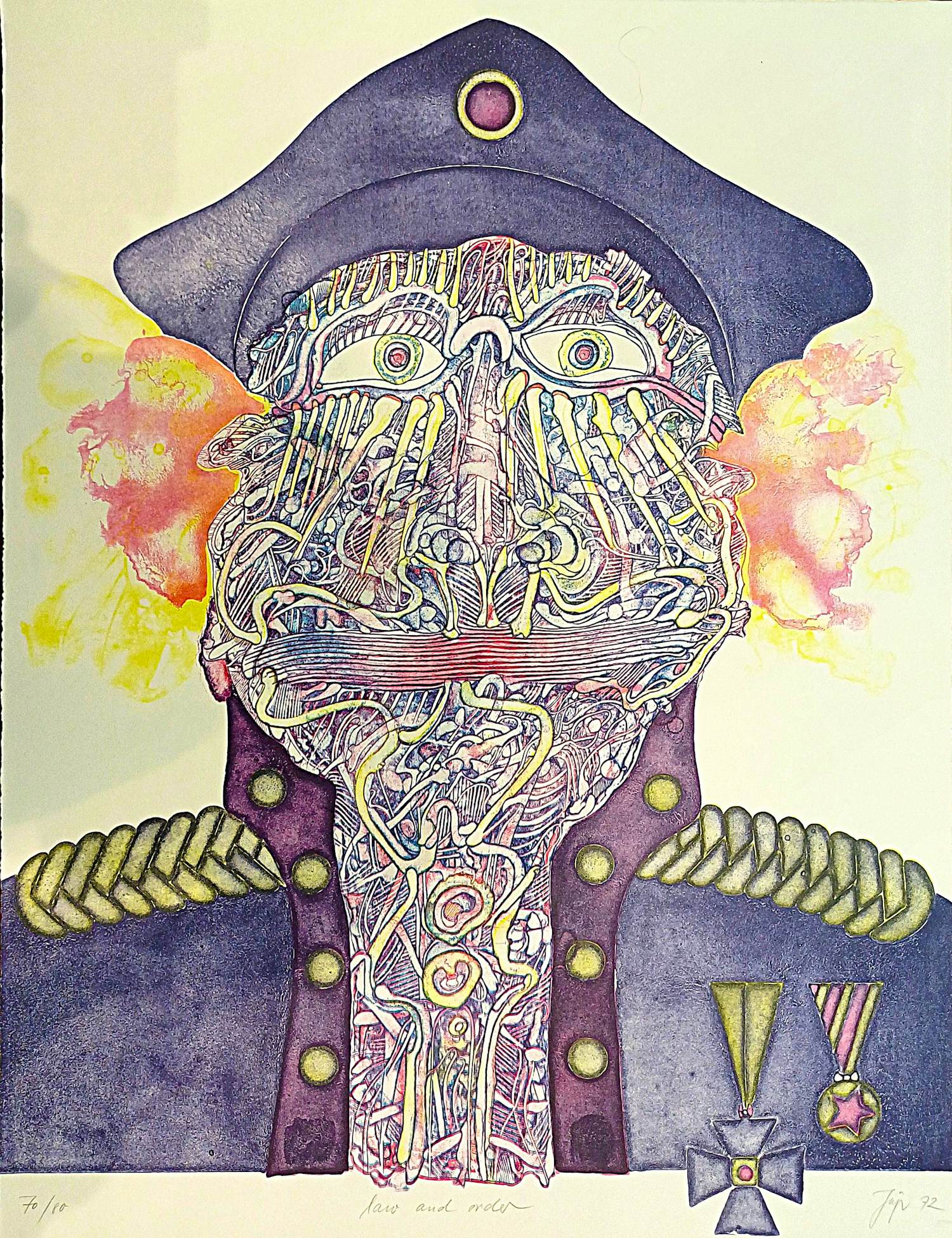 Bernhard Jäger - 'Law and order', litho kopen? Bied vanaf 49!