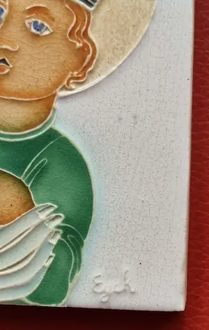 Charles Eyck - Religieus tegeltje kopen? Bied vanaf 1!