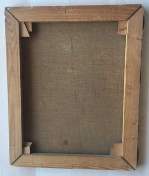 Simon Duiker - olieverf op doek - berkenboom op de heide kopen? Bied vanaf 135!