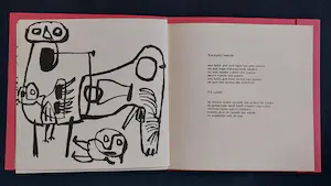 Karel Appel - De Ronde kant van de aarde - Gesigneerd kopen? Bied vanaf 175!