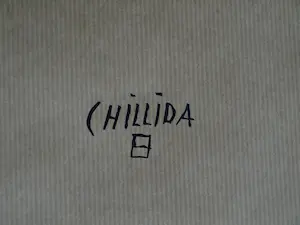 Eduardo Chillida - Litho op bruin pakpapier, “Mármol y plomo” (Marmer en lood)” – 1974 kopen? Bied vanaf 1!