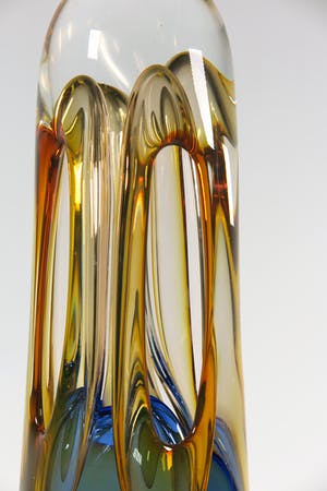 Adam Jablonski - Glas, Tweekleurig sculptuur kopen? Bied vanaf 80!
