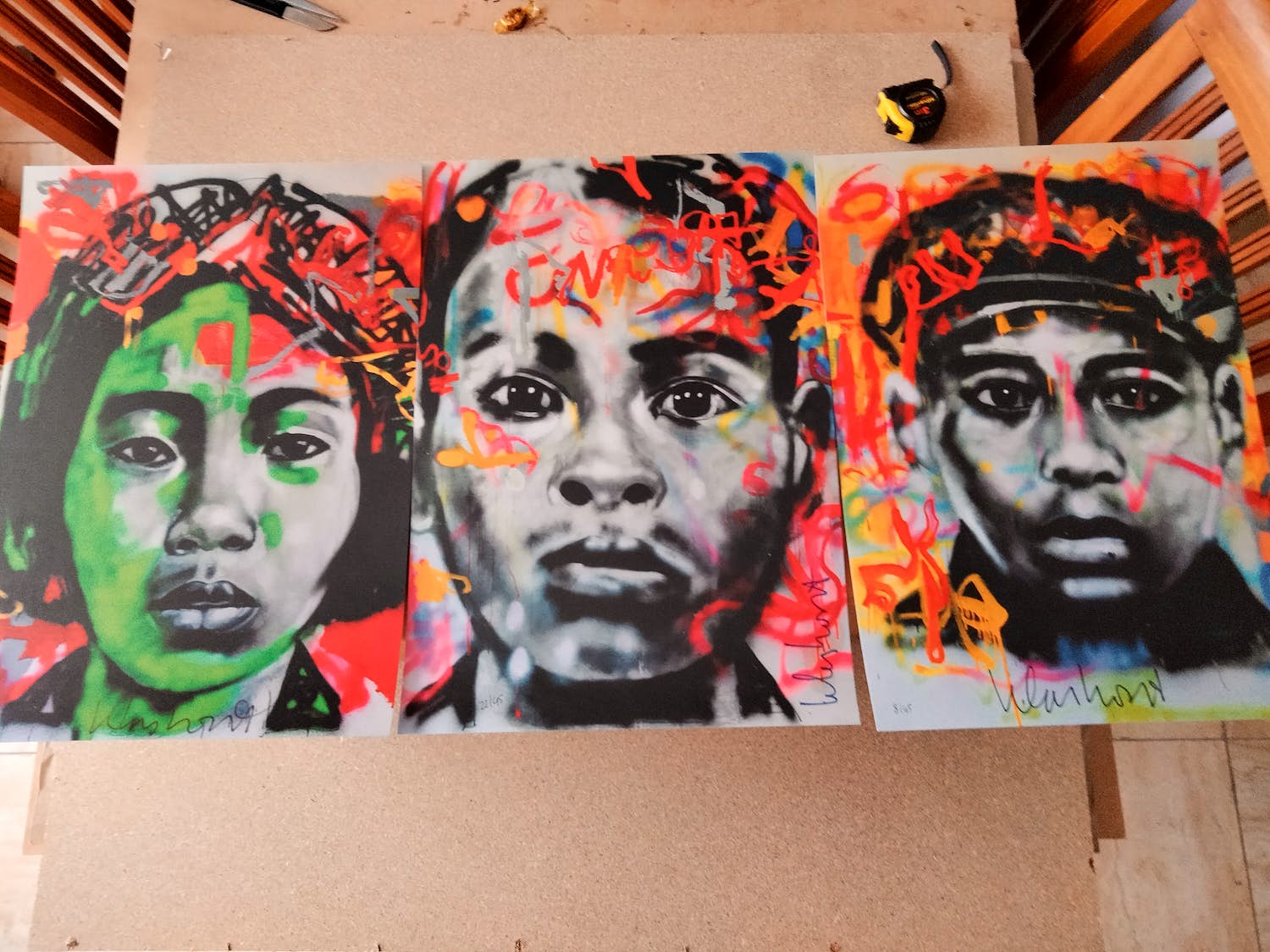 Peter Klashorst - geen titel verkocht voor € 39!