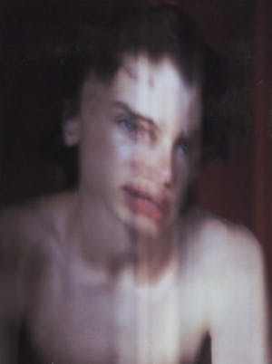 Hans Abbing - Foto op dibond, Zonder titel (portret) kopen? Bied vanaf 70!