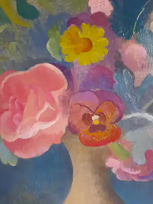 Sarika Goth - Vaas met bloemen (+ kunstboek Goth) kopen? Bied vanaf 220!