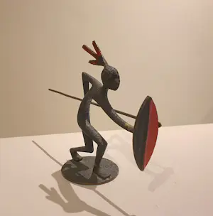 Franz Hagenauer - Afrikaanse krijger kopen? Bied vanaf 75!