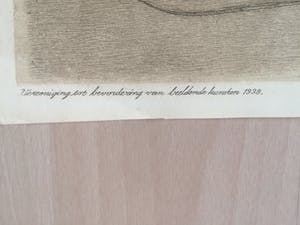 Frans Everbag - ets - Noordermarkt te Amsterdam kopen? Bied vanaf 45!