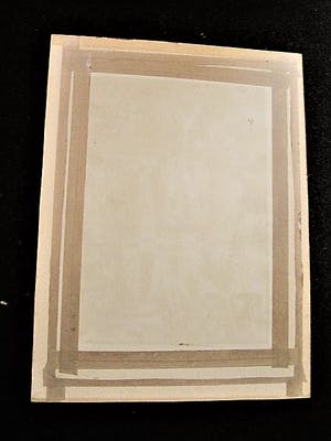 Henk van den Idsert - Bergense School - Kubistische Inkttekening - "bezint eer gij begint" gesigneerd kopen? Bied vanaf 80!