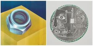 Wolf Erdmann Oblonskij - Zeskantige moer + GRATIS nieuwjaarskado: litho Picasso kopen? Bied vanaf 19!