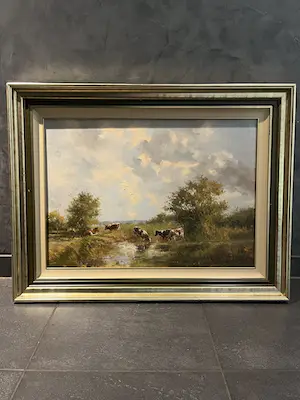 Albert Temming - Koeien landschap kopen? Bied vanaf 450!