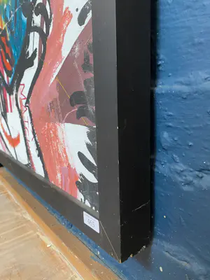 Peter Klashorst - Portret – Gemengde technieken op canvas – 77 x 66 cm kopen? Bied vanaf 750!