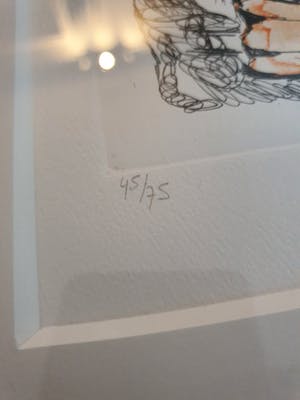 Lucebert - Aquatint ets met figuren - 1994 kopen? Bied vanaf 369!