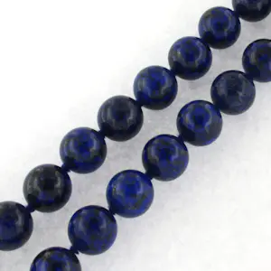 18k gouden slot aan een Lapis Lazuli kralen snoer - 65 cm lang - 156 gram kaufen? Bieten Sie von 200!