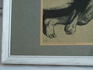 Kathe Kollwitz - “Tot und Weib” - Uit portfolio: Aus der Kollwitz-Mappe - ingelijst – ca 1930 kopen? Bied vanaf 10!