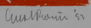 Gust Romijn - Litho - 1953 kopen? Bied vanaf 45!