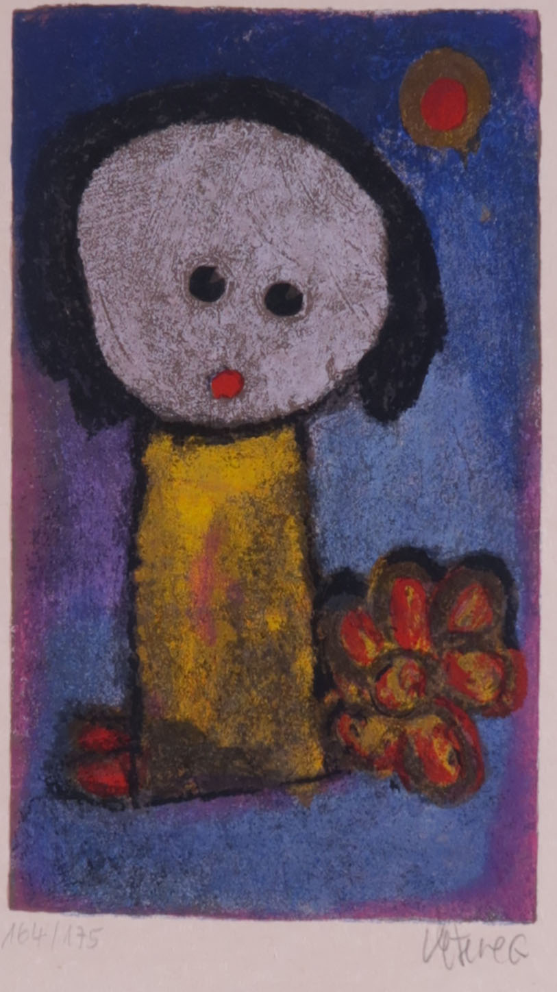 Giovanni Vetere - Zeefdruk, Zonder titel kopen? Bied vanaf 20!