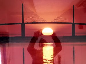 Niet of onleesbaar gesigneerd - Golden Gate Bridge - Fotografie, Fraai ingelijst kopen? Bied vanaf 1!