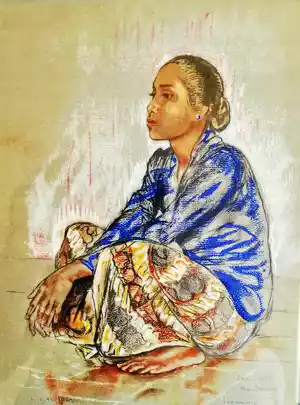 Willem Gerard Hofker - Soemina - Vrouw uit Djocjakarta verkocht voor € 1!