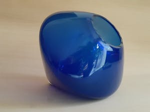 Winnie Teschmacher - Kobaltblauwe vaas kopen? Bied vanaf 300!