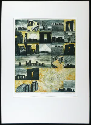 John E. Palmer - Ets, Stonehenge Vistas kopen? Bied vanaf 1!