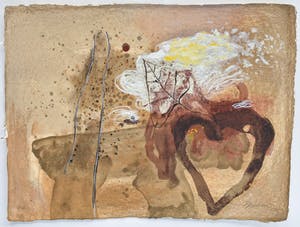 Sjaak Korsten - Boomblad in bruin kopen? Bied vanaf 1!