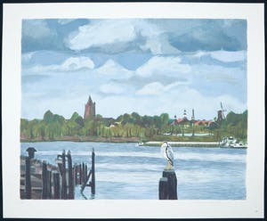 Valentin Bakardjiev - Zeefdruk, Dalem kopen? Bied vanaf 1!