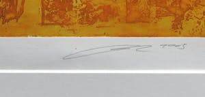 Olivier Beijn - Kleurenets, Zonder Titel - Ingelijst (Zeer Groot) kopen? Bied vanaf 50!