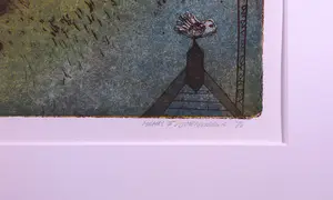 Michel van Overbeeke - Kleurenets, Kruis of munt - Ingelijst kopen? Bied vanaf 70!