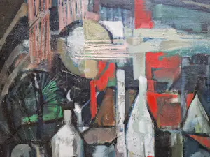 Hub Bemelmans - De abstracte stad kopen? Bied vanaf 195!