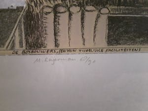 Marcel Reijerman - De bosbouwers litho 2000 kopen? Bied vanaf 10!