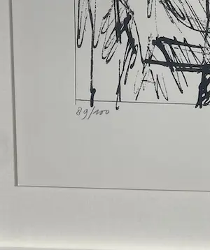 Jan Schoonhoven - Prachtig zeefdruk, gesigneerd & fraai ingelijst + Art Book : ZERO 4321 kopen? Bied vanaf 390!