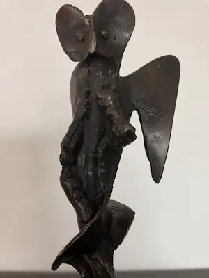 Klaas van den Berg - Uil met jong kopen? Bied vanaf 109!