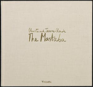 Christo - Handgesigneerde artcard The Mastaba + Taschen boek - Ingelijst kopen? Bied vanaf 1!