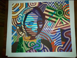 Peter Wiemers - 7 grote zeefdrukken kopen? Bied vanaf 69!