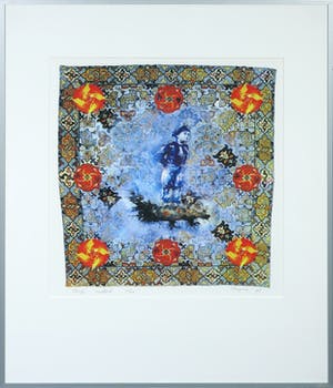 Patrick Bergsma - Zeefdruk, Bartje - Ingelijst kopen? Bied vanaf 1!